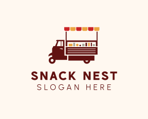 Fast Food Cart Vehicle  logo design