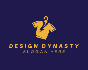 T-shirt Bolt Fashion logo design