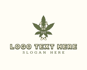 Weed Marijuana Gentleman  logo