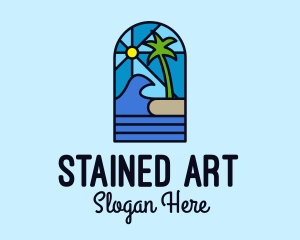 Island Beach Mosaic  logo