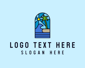 Island Beach Mosaic  logo