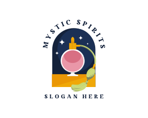 Mystical Scent Perfume logo design