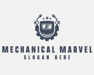 Industrial Mechanical Welder logo design