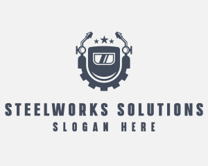 Industrial Mechanical Welder logo design