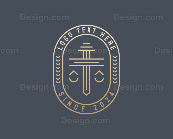 Judiciary Court Scale Logo