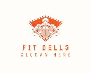 Fitness Muscle Gym logo design