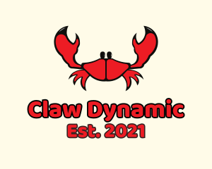 Red Small Crab logo