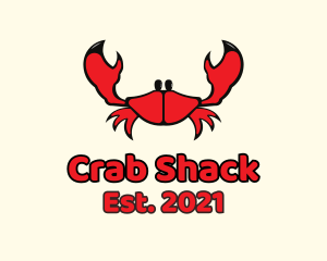 Red Small Crab logo