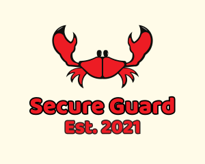 Red Small Crab logo