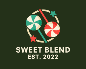 Sweet Christmas Candy  logo design