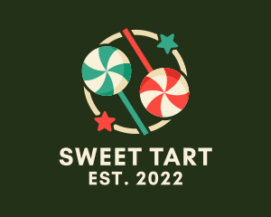 Sweet Christmas Candy  logo design