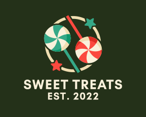 Sweet Christmas Candy  logo