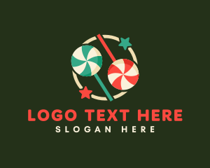 Sweet Christmas Candy  logo
