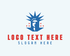 USA Statue Of Liberty logo