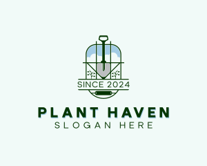 Shovel Yard Plant logo design