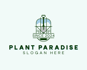 Shovel Yard Plant logo design