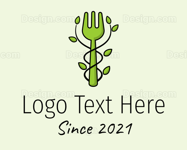 Fork Vegetarian Restaurant Logo