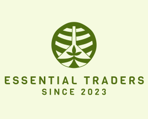 Essential Herbal Oil logo design