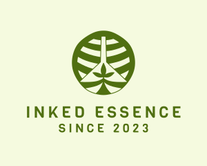 Essential Herbal Oil logo design