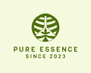 Essential Herbal Oil logo design