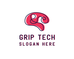 Tech Brain App logo design