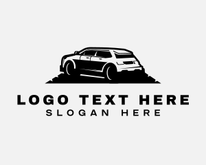 SUV Car Vehicle logo