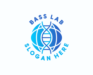 Global Biotech Laboratory  logo design