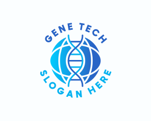 Global Biotech Laboratory  logo design