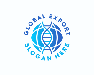 Global Biotech Laboratory  logo design