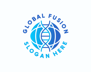 Global Biotech Laboratory  logo design