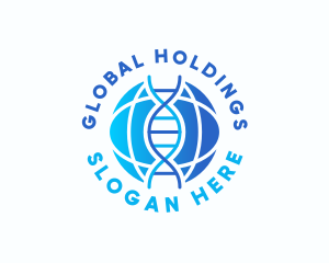 Global Biotech Laboratory  logo design