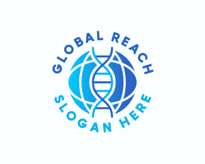 Global Biotech Laboratory  logo design