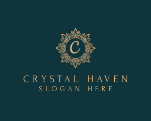 Luxury Crystal Jewelry logo design