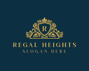 Regal Shield Royalty logo design