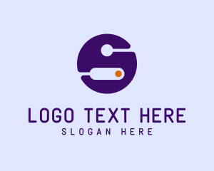 Abstract Person Letter S logo