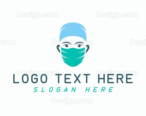 Medical Surgeon Face Mask Logo