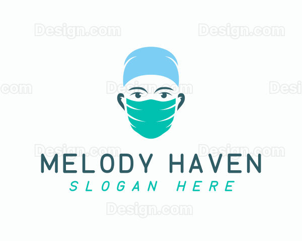 Medical Surgeon Face Mask Logo