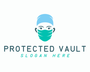 Medical Surgeon Face Mask logo design