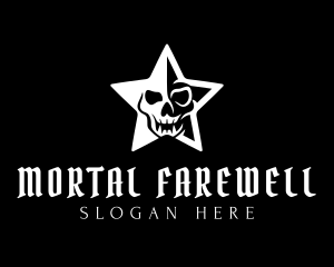 Death Skull Star logo