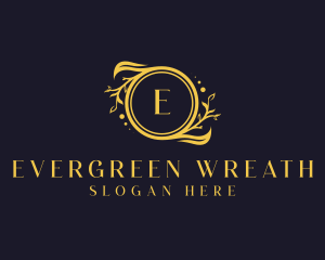 High End Wreath Floral Boutique  logo design