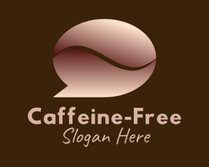 Coffee Bean Chat logo design