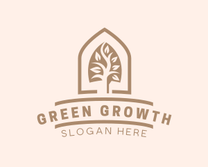 Shovel Plant Landscaping logo design