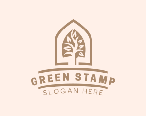 Shovel Plant Landscaping logo design