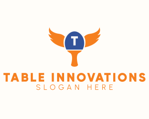 Table Tennis Wings  logo