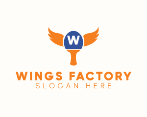 Table Tennis Wings  logo