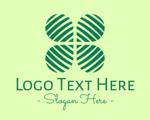 Vegan - Vegan Leaf Clover logo design