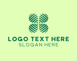 Vegan Leaf Clover logo