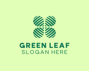 Vegan Leaf Clover logo