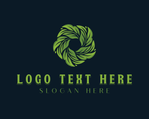 Organic Herbal Leaves logo