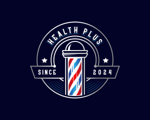 Barber Haircut Grooming Logo